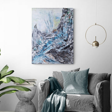 Huldufólk í klettagjá